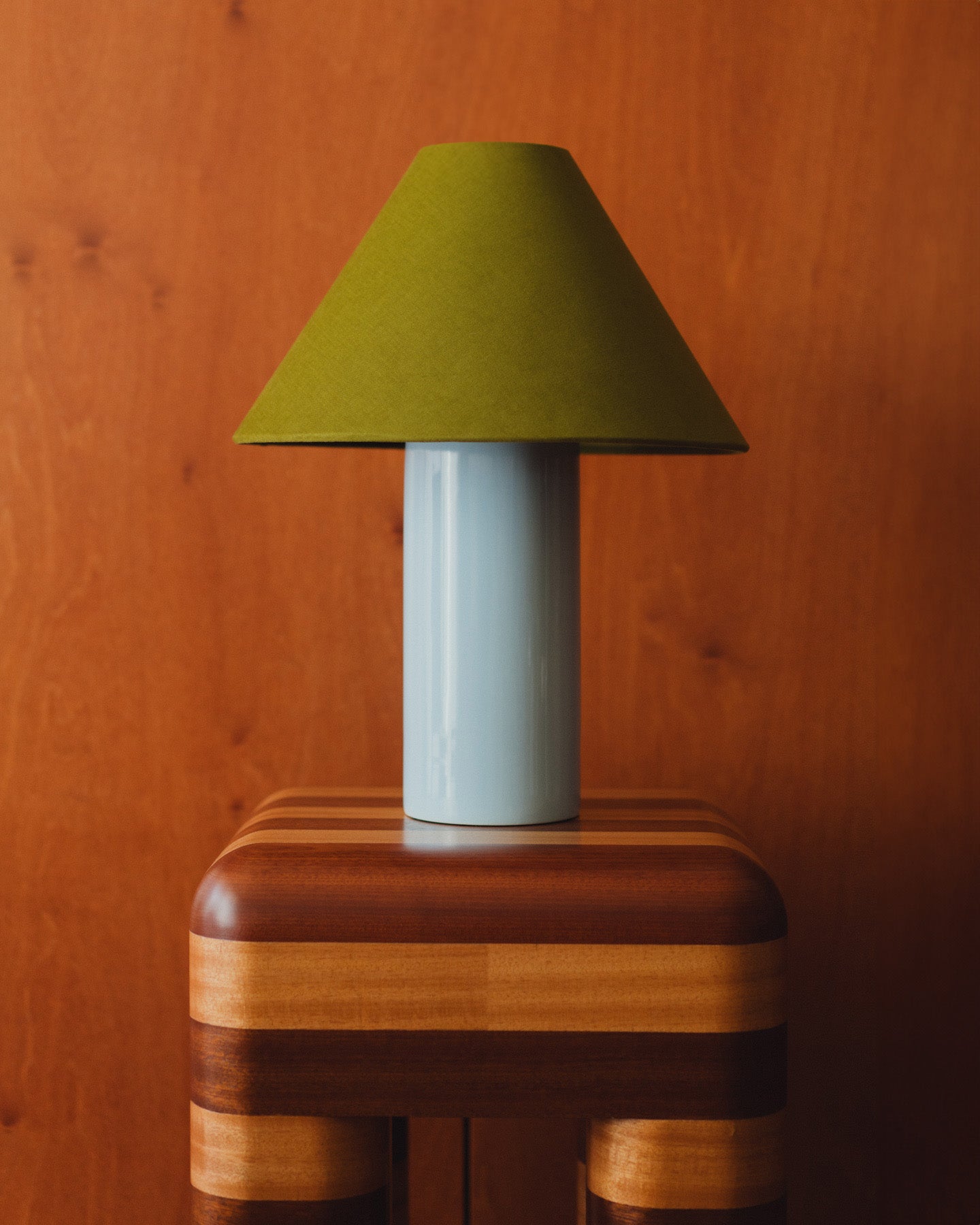 Casetta Sky Blue & Golden Olive