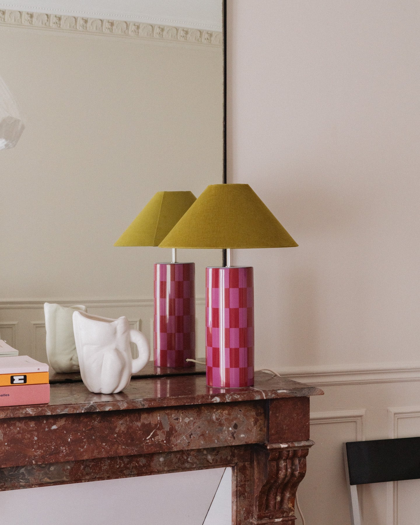 Ombrellina Renaissance Rose + Oxblood – mattina moderna