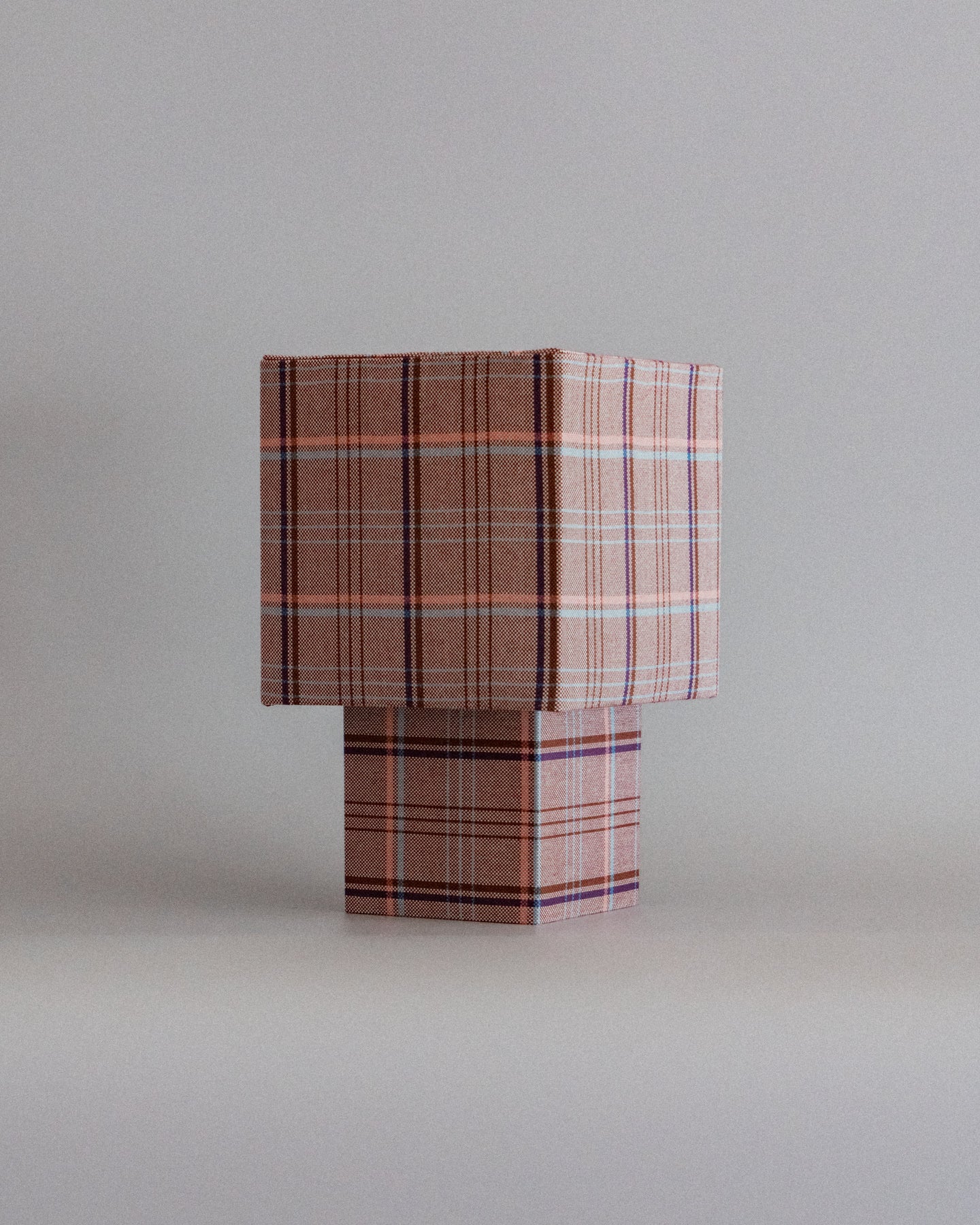 La Petite Boîte - George Burgundy Tartan