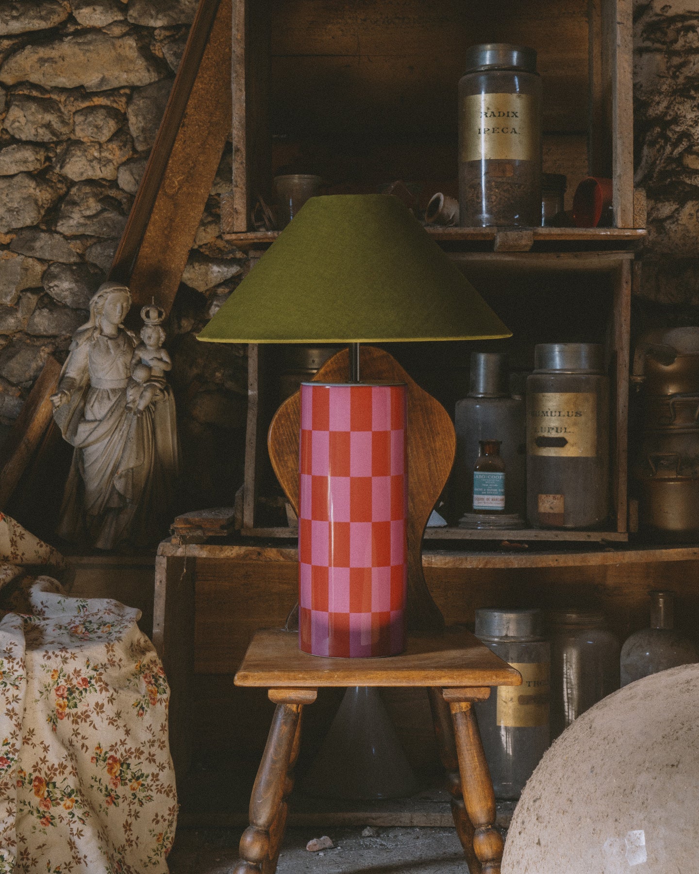 Ombrellina Renaissance Rose + Oxblood – mattina moderna